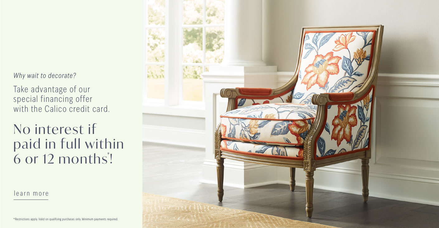 Calico has more than sixty interior design shops nationwide