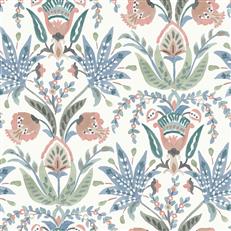 MN1912 - Mediterranean Wallpaper - Seaside Jacobean