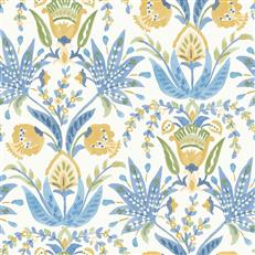 MN1913 - Mediterranean Wallpaper - Seaside Jacobean