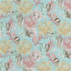 Paradise View - Lillian August - Aqua Peach