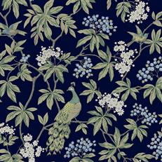 MX9661 - Ronald Redding Astoria Wallpaper Peacock Estate