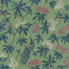 MX9664 - Ronald Redding Astoria Wallpaper Peacock Estate