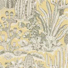 MT5635 - Montecito Wallpaper Lotus Land Cacti