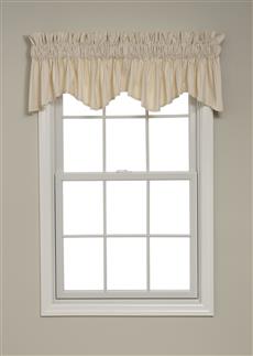 Serpentine Rod Pocket Valance